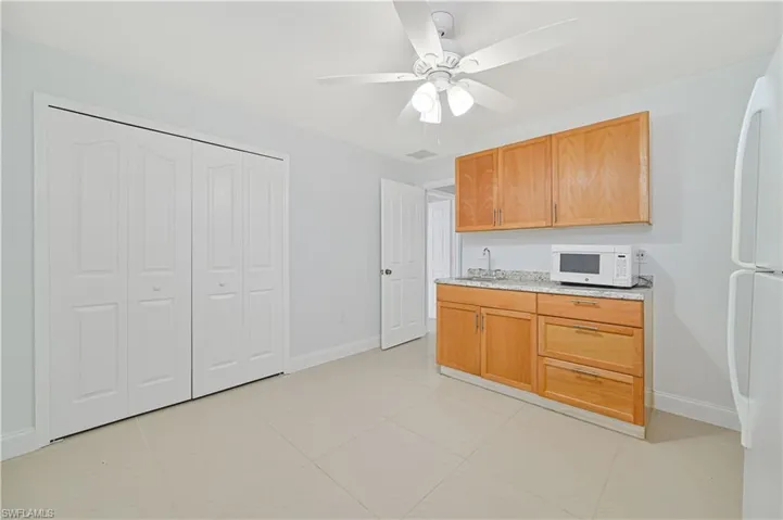 3rd Bedroom -appliances, and sink