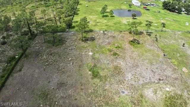 Bird's eye view with a rural view