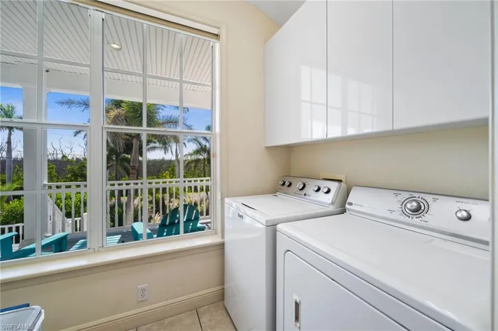 Pantry/Laundry Room off the Kitchen