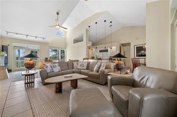 Great Room with Vaulted Ceilings - Lots of Natural Light