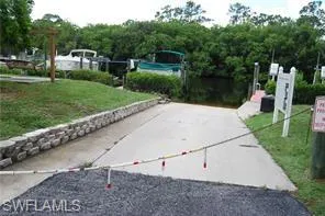 OUR OWN PRIVATE BOAT RAMP ON THE GULF ACCESS ESTERO RIVER.