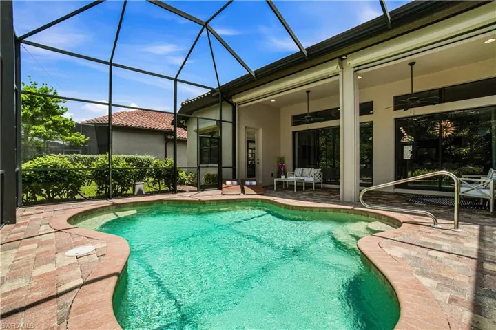 Expansive pool area perfect for entertaining family and friends