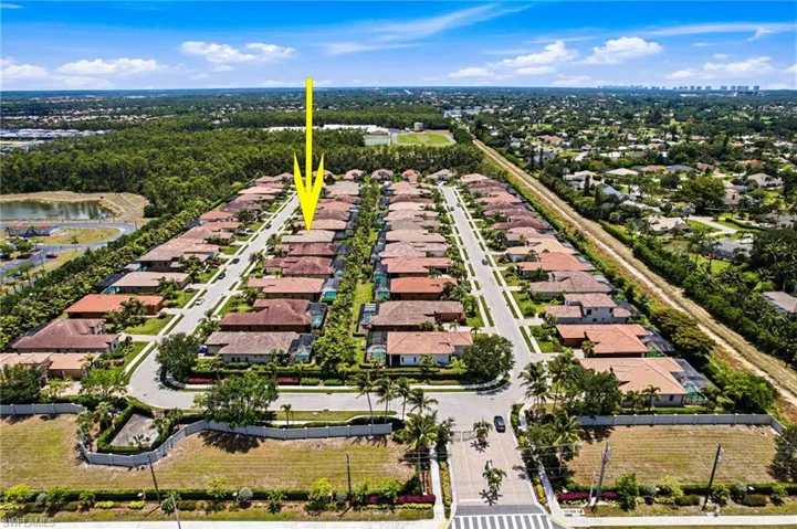 Expansive aerial perspective of Property location