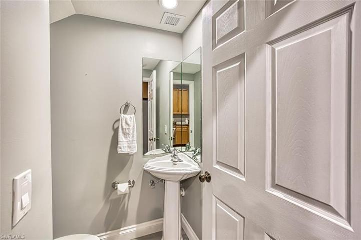 Half bath - downstairs