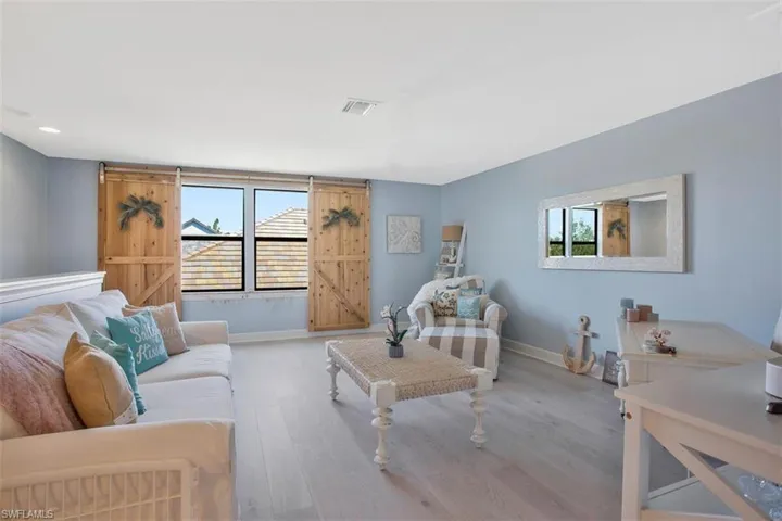 Window and sitting area