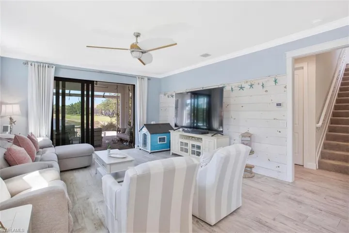 Living Room to Loft Area