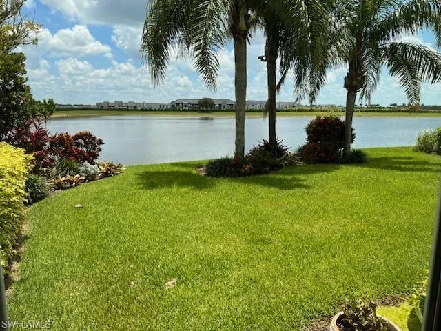 View of the beautiful lake from the primary bedroom
