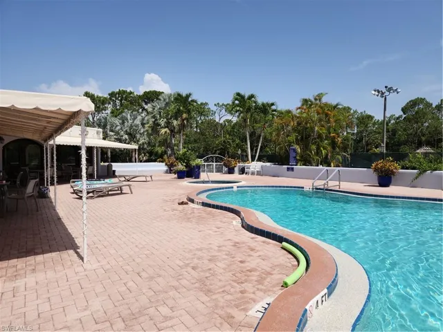 resort pool and spa