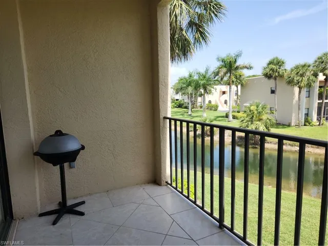 screened lanai with water view