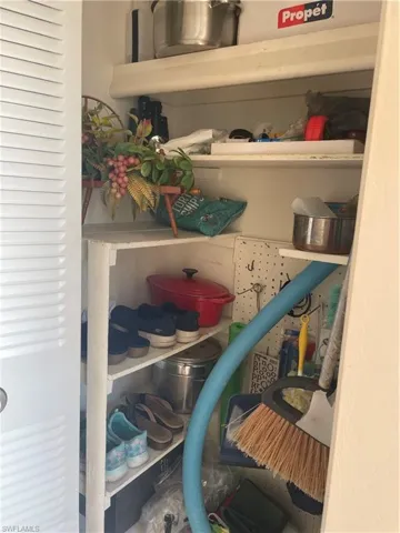 View of storage area