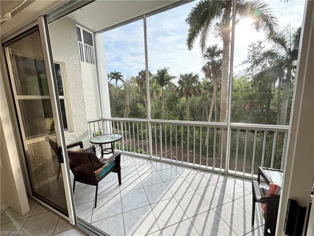 View from West balcony
