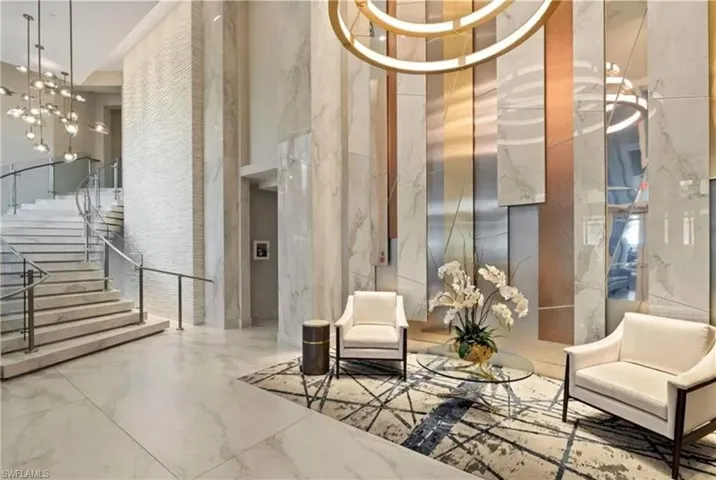 Front Entrance to Building Lobby