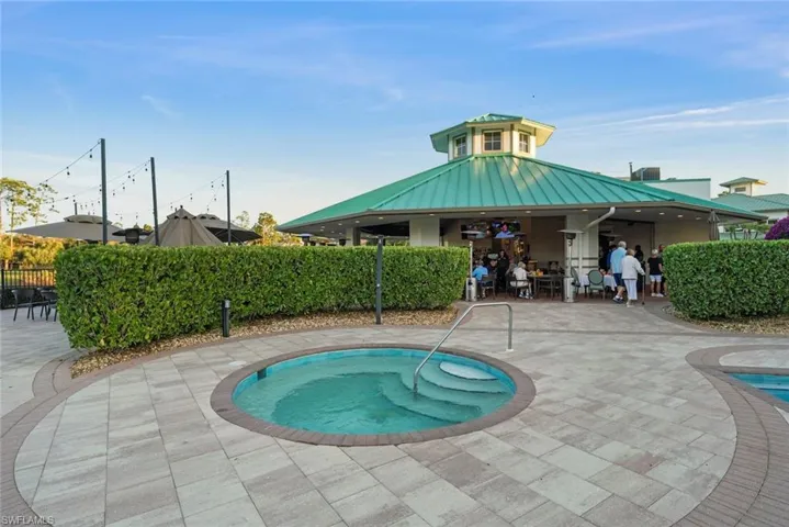 Spa and tiki bar at Forest Glen Golf and Country Club