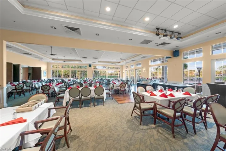 Forest Glen's indoor formal dining.