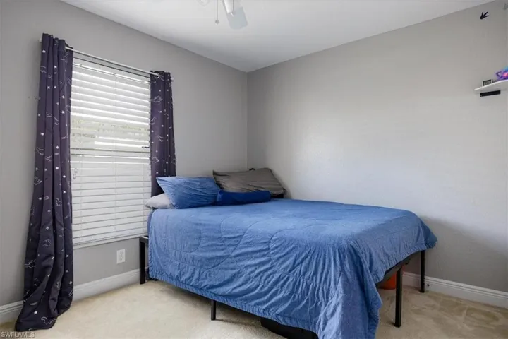 3 of 4 bedrooms