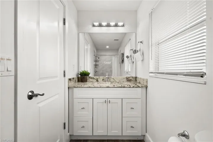 Lots of light in the Master Bath