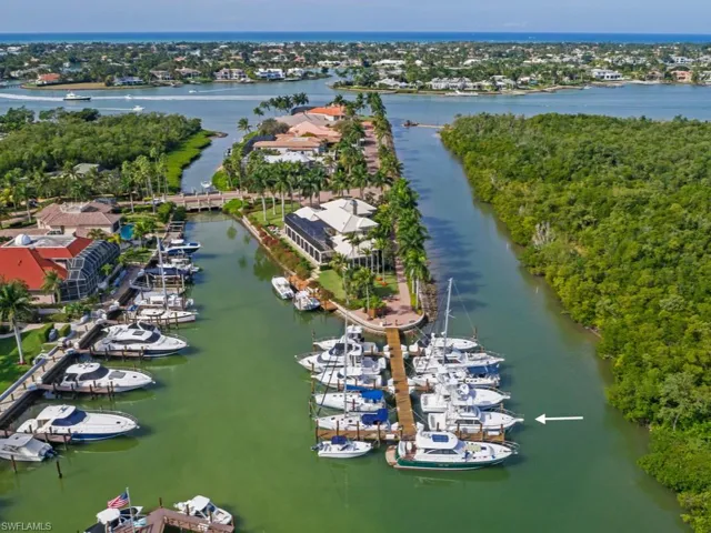 Bird's eye view of a large body of water