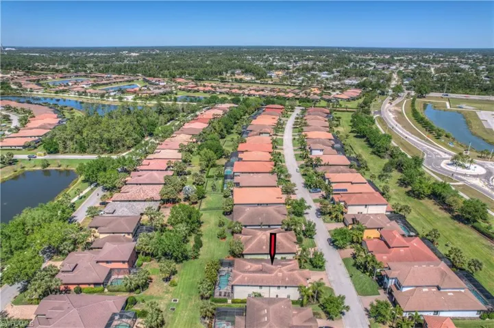 AERIAL VIEW OF HOME IN HAMPTON PARK