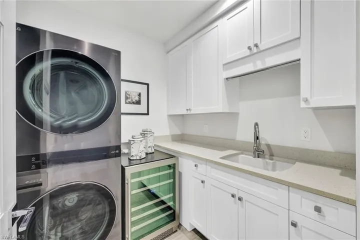 w/Sink and Beverage Refrigerator