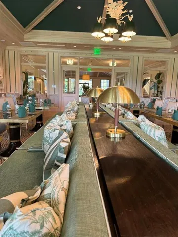 Casual dining and conversation