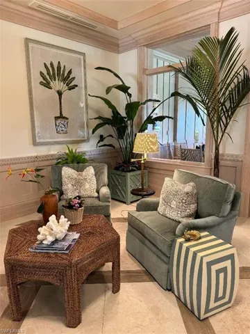 Clubhouse sitting area