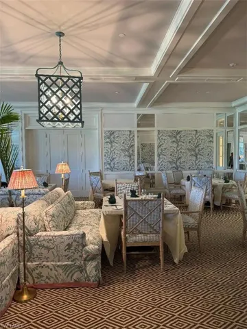Beautiful surroundings and dinner