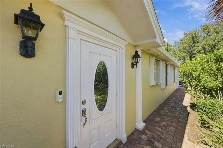 Custom front door entry