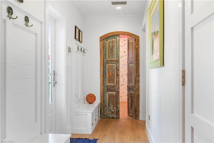 Side Entryway with Drop Zone