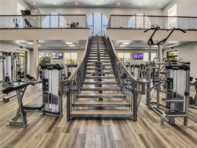 State-of-the-art fitness center