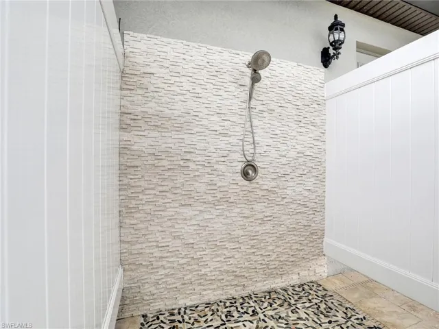 Outdoor shower
