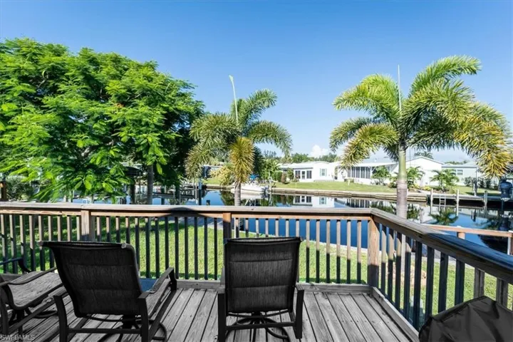 Oversized Deck Designed for Entertaining and Relaxing with Breathtaking Water Views