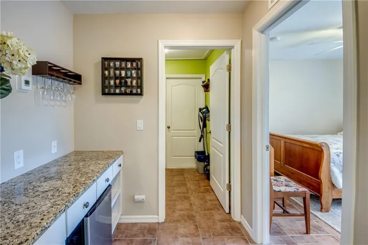 Laundry area with baseboards