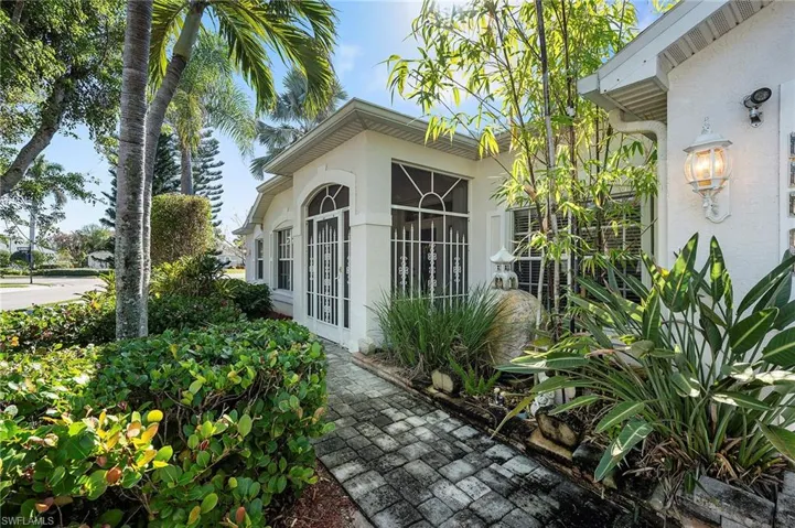 View of home's exterior featuring stucco siding