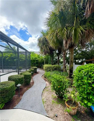 View of home's community featuring a patio area