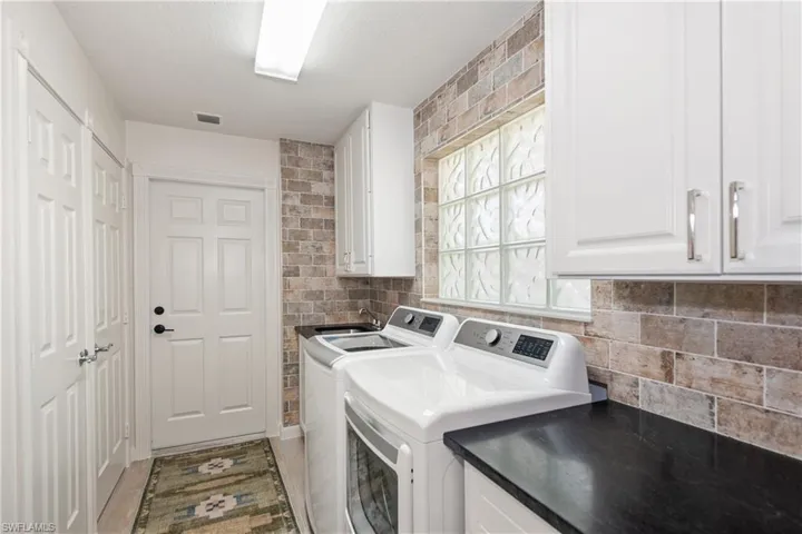 Washer , Dryer and sink