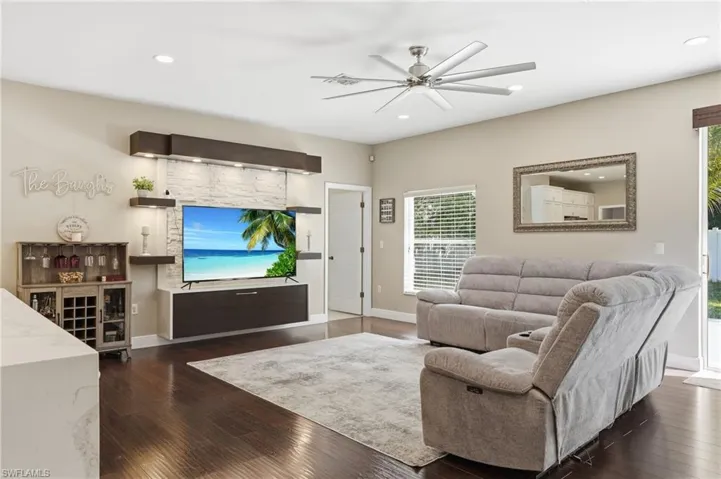 Inviting great room with a seamless flow for comfortable living