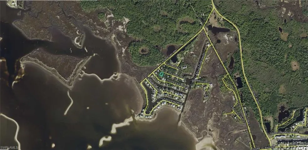 Aerial Map. Illustrating the property's geographic context and surrounding parcels