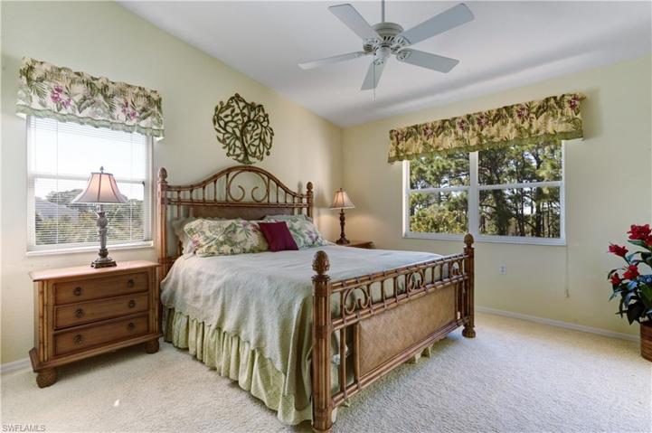 Wonderful Main Bedroom with beautiful Preserve Views