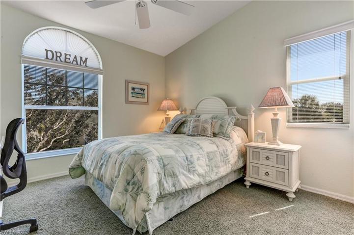 Large Guest bedroom #2-large enough  for a desk. Sold furnished/turn-key