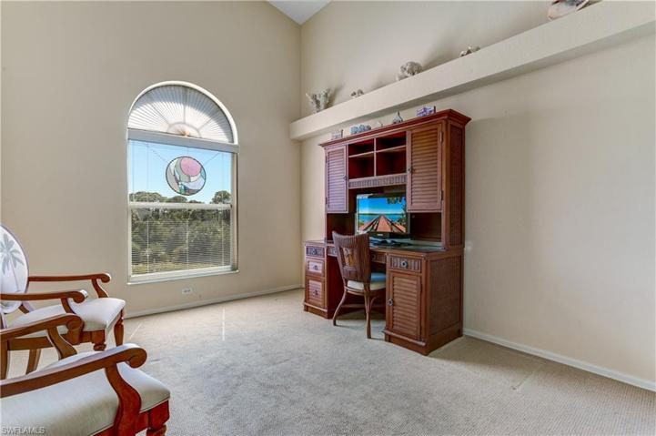 3rd bedroom with large closet now being used as an office/den.