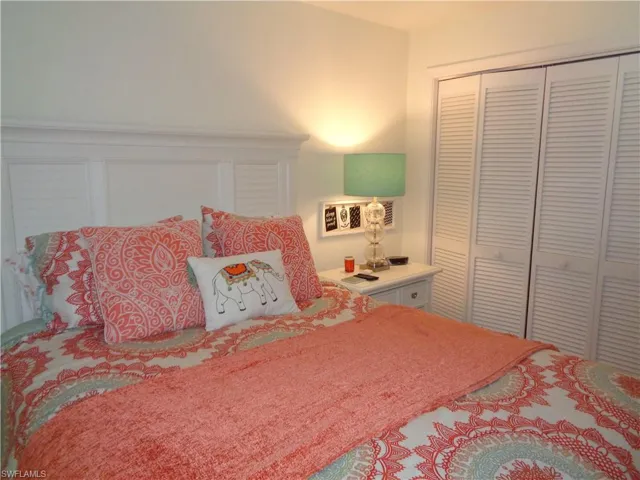 Bedroom featuring a closet