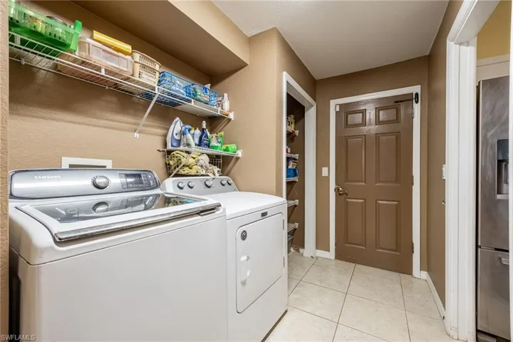 Laundry Room With Large Pantry