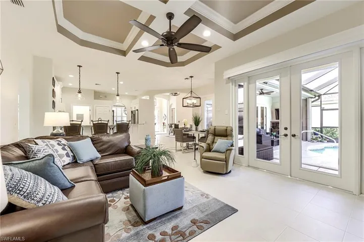 Prep island is also great for guest serving