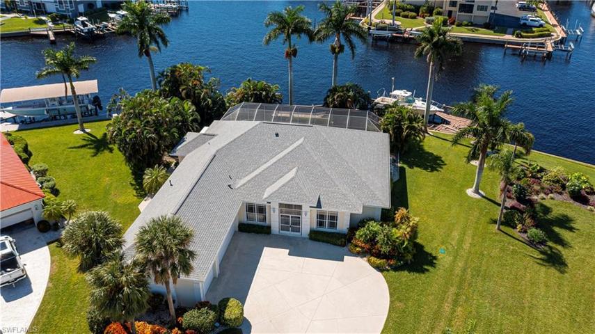 aerial of home
