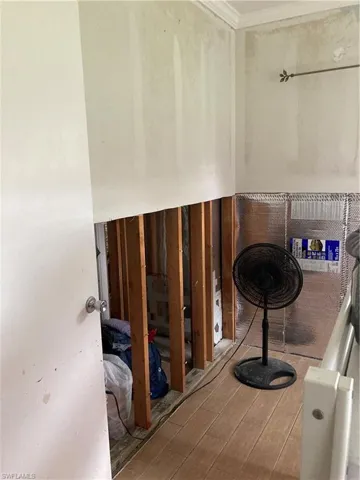 Bathroom featuring wood-type flooring