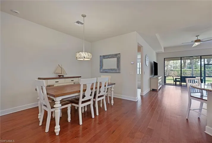 Dining area