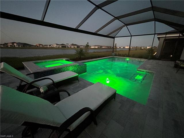 Custom pool lights with multiple colors!