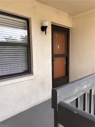 Private entrance to property