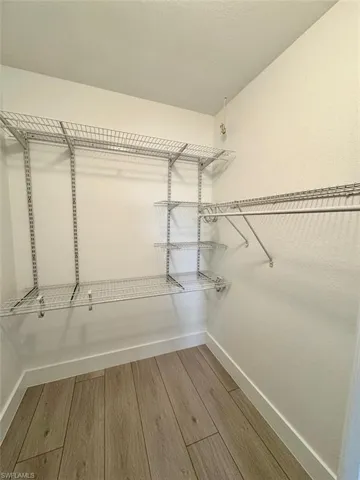 Primary closet