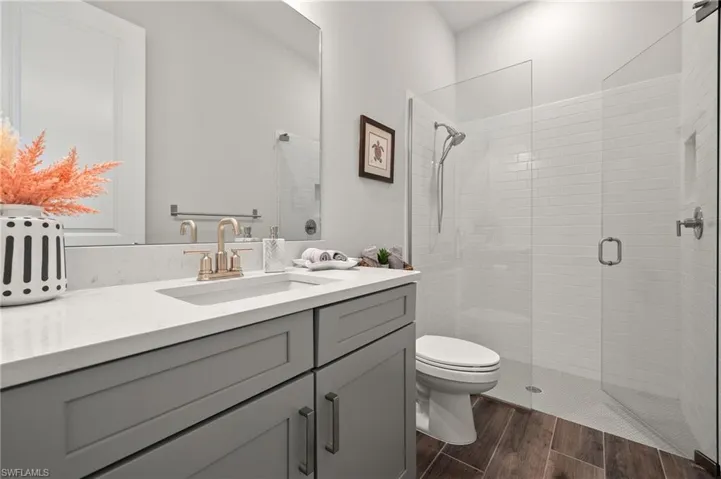 Bathroom #3 with walk in shower